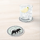 ママベアケルトの愛と強さの輪 ラウンドペーパーコースター (インサイチュ)