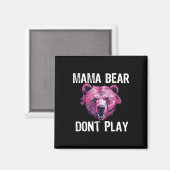 ママベアドナウ™ト遊マママベアドナ™ト マグネット (正面/裏面)