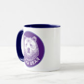 ママベアハンドドローイラストレーション マグカップ (正面左)