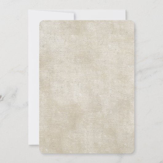 ママベアフォレストベビーシャワー招待状 招待状 (裏面)