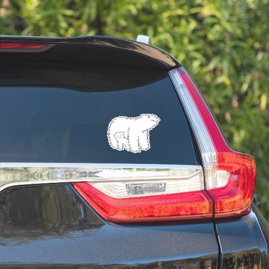 ママベアフラワーズスターズライン シール (車体側面)