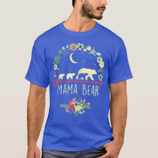 ママベアフローラ母 Tシャツ