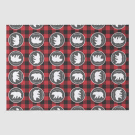 ママベアベビーシャワーウッドランドロッジ 薄葉紙