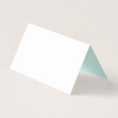 ママベアベビーシャワー座席表 男女兼用 名刺 (裏面)