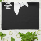 ママベアポーラベアライトクリスマス キッチンタオル (折り畳み)