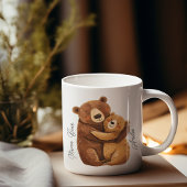 ママベアマパーソナライズされたマユニーク誕生日ギフト コーヒーマグカップ
