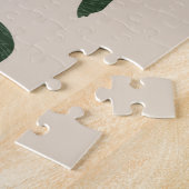 ママベア素朴シルエットタイポグラフィ ジグソーパズル (側面)