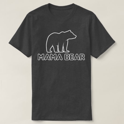 ママベア1 Tシャツ (デザイン正面)