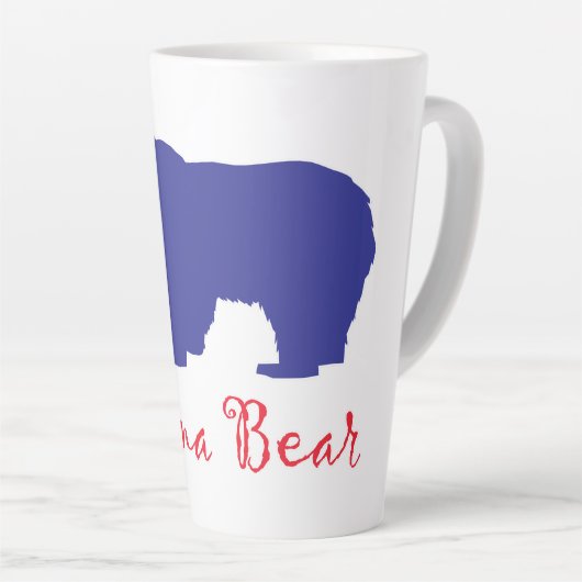 ママベア カフェラテマグ (右アングル)