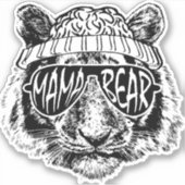 ママベア シール (正面)