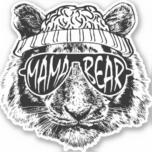 ママベア シール (正面)