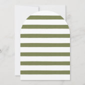 ママベア&スイートハニービー男の赤ちゃんシャワー 招待状 (裏面)