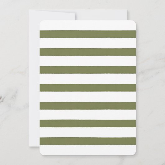 ママベア&スイートハニービー男の赤ちゃんシャワー 招待状 (裏面)