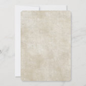 ママベア フォレスト ベイビー シャワーのご招待 招待状 (裏面)