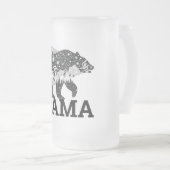 ママベア フロストグラスビールジョッキ (正面右)