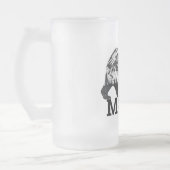 ママベア フロストグラスビールジョッキ (左)