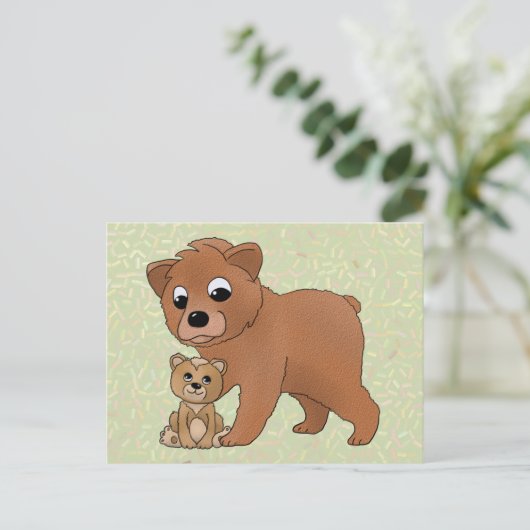 ママベア ポストカード (スタンド正面)