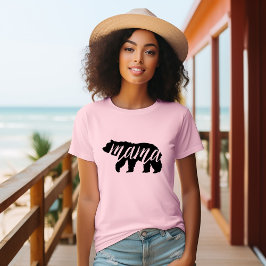 ママベア | 一致するファミリ Tシャツ