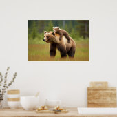 ママベア#13 ポスター (キッチン)