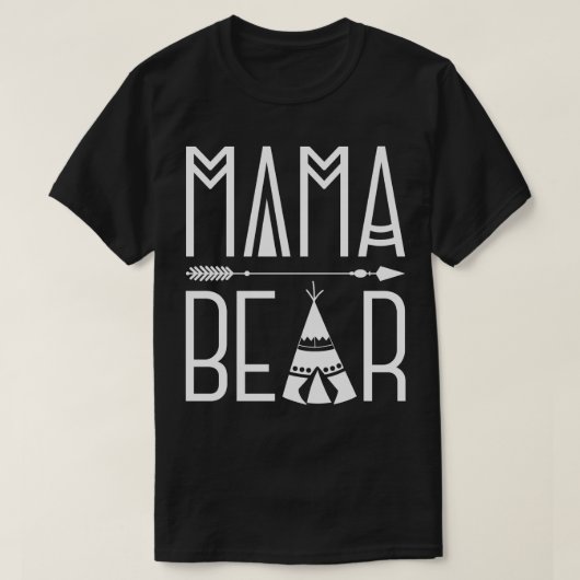 ママベア(2) Tシャツ (デザイン正面)