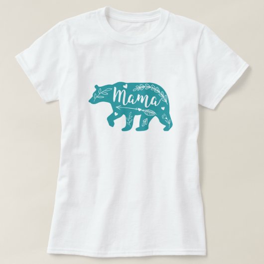 ママベア Tシャツ (デザイン正面)