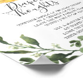 ママベビースロスベビーシャワーおむつ思考サイン ポスター (角)