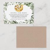 ママベビースロッスブックベビーベビーシャワーカード エンクロージャーカード (正面/裏面)