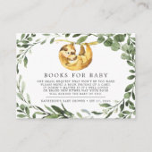 ママベビースロッスブックベビーベビーシャワーカード エンクロージャーカード (正面)