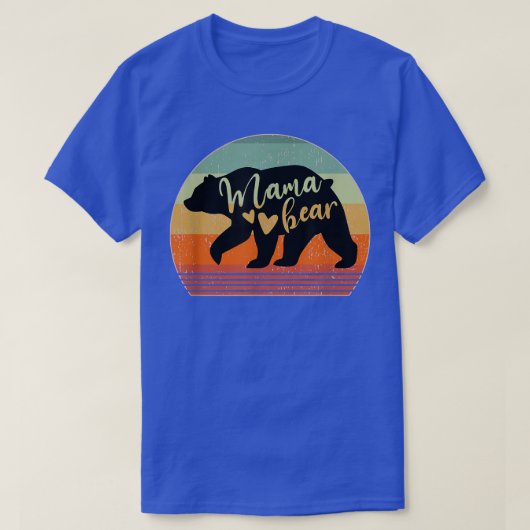 ママベママママママママハート1285 Tシャツ (デザイン正面)