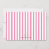 ママベークス – キッチンブライダルシャワー招待 招待状 (裏面)