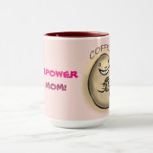 ママホエールマグの超大国 マグカップ (中央)