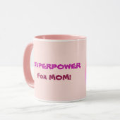 ママホエールマグの超大国 マグカップ (正面左)