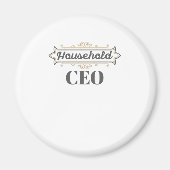 ママボスギフトステイアットホームママ家庭CEOギフト マグネット (正面)