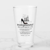 ママボスMompreneur タンブラーグラス (裏面)
