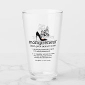 ママボスMompreneur タンブラーグラス (正面)