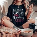 マママオブザ誕生日ガールカスタムマッチングファミリー Tシャツ<br><div class="desc">誕生日来の時は家族で一緒に過ごす以上に特別なことはない。だから私たちはショーカスタムのスターのように小さな一つ感じを作るための家族のマッチのシャツを作成した。色やデザインの多様性を活かし、あなたははチーム全員に最適なシャツを見つけよう。次の大きなお祝いに誕生日パーソナライズされた分隊のシャツが欲しいってママに知らせろ！</div>