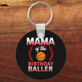 マママオブザ誕生日ボーイビスケットビルブデイセレカティ キーホルダー (正面)