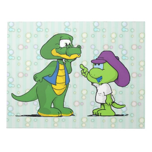 マママカンズメモ帳 ノートパッド (正面)