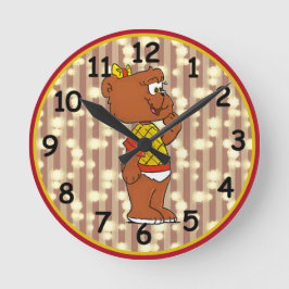 マママカンズ丸時計 ラウンド壁時計