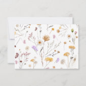 マママカード用の小さなハニーベビーシャワーアドバイス (裏面)