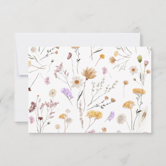 マママカード用の小さなハニーベビーシャワーアドバイス (裏面)