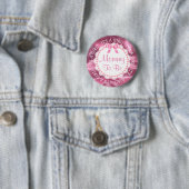 マママサテンピンクベビー発表ボタン 缶バッジ (インサイチュ)