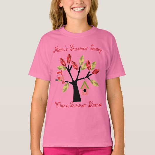 マママサマーキャンプTシャツ Tシャツ (正面)