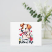 マママザーズ・デイ・アニマルドッグ シーズンポストカード (スタンド正面)