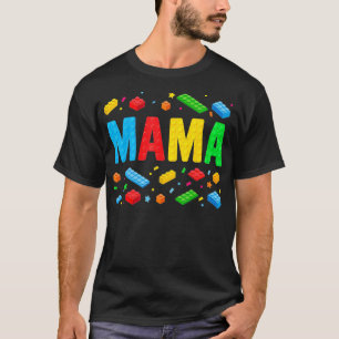マママスタービルダー建物ブロックおもしろいM Tシャツ