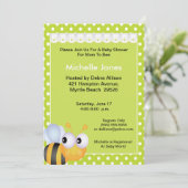 マママビーベイビーシャワー招待状 招待状 (スタンド正面)