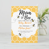 マママビーベイビーシャワー招待状 招待状 (スタンド正面)