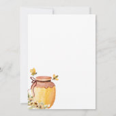 マママビーベイビーシャワー招待状 招待状 (裏面)