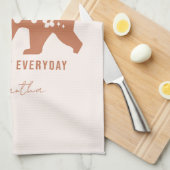 マママベアーデイリー キッチンタオル (四つ折り)