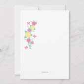 マママベビーシャワー招待状 招待状 (裏面)